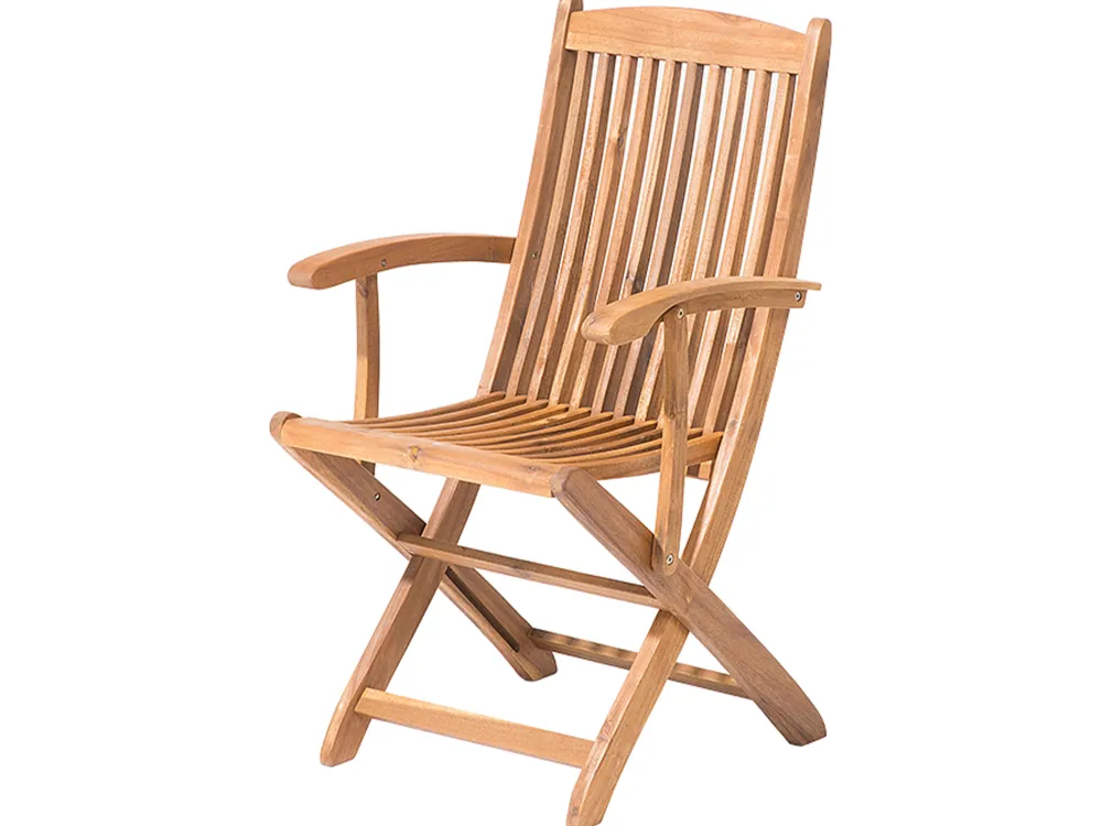 Ulkokalusteet<Beliani 8-Istuttava Ulkoruokailuryhma Akasiapuu Beige/Sininen Maui