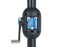 Ulkokalusteet<Beliani 4-Istuttava Ulkoruokailuryhma Aurinkovarjolla Teras Vaaleansininen Calvi