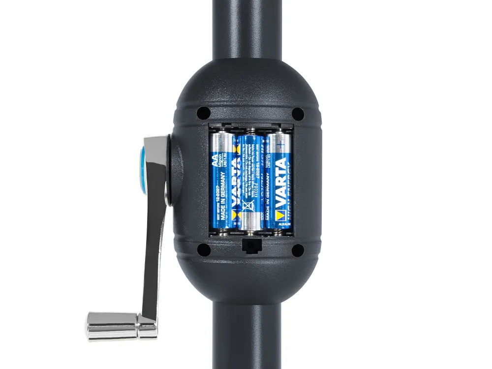 Ulkokalusteet<Beliani 4-Istuttava Ulkoruokailuryhma Aurinkovarjolla Teras Vaaleansininen Calvi