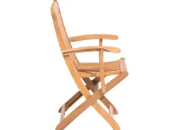 Sale Beliani 8-Istuttava Ulkoruokailuryhma Akasiapuu Vaalea Puu Maui