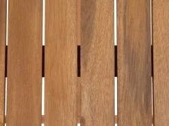 Sale Beliani 8-Istuttava Ulkoruokailuryhma Akasiapuu Vaalea Puu Maui