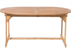 Sale Beliani 8-Istuttava Ulkoruokailuryhma Akasiapuu Vaalea Puu Maui