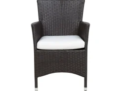 Ulkokalusteet<Beliani 8-Istuttava Ulkoruokailuryhma Polyrottinki Tummanruskea Italy