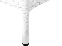 Cheap Beliani 8-Istuttava Ulkoruokailuryhma Polyrottinki Valkoinen Italy