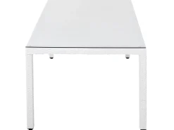 Cheap Beliani 8-Istuttava Ulkoruokailuryhma Polyrottinki Valkoinen Italy