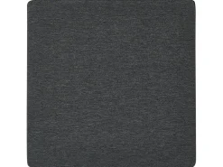 Fashion Beliani 4-Istuttava Ulkoruokailuryhma Alumiini Musta/Harmaa Olmetto/Taviano