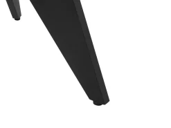 Fashion Beliani 4-Istuttava Ulkoruokailuryhma Alumiini Musta/Harmaa Olmetto/Taviano