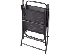 Shop Beliani 6-Istuttava Ulkoruokailuryhma Teras Musta Livo