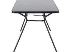 Shop Beliani 6-Istuttava Ulkoruokailuryhma Teras Musta Livo