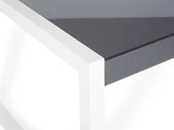 Ulkokalusteet<Beliani 6-Istuttava Ulkoruokailuryhma Alumiini Harmaa Bacoli