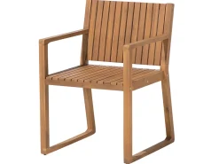 Outlet Beliani 8-Istuttava Ulkoruokailuryhma Akaasia Vaalea Puu Sassari