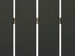 Ulkokalusteet<Beliani 6-Istuttava Ulkoruokailuryhma Alumiini Musta Nardo