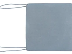 Ulkokalusteet<Beliani 8-Istuttava Ulkoruokailuryhma Akaasia Vaalea Puu/Sininen Sassari