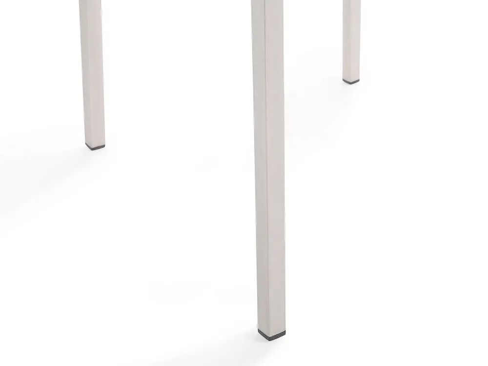 Ulkokalusteet<Beliani 8-Istuttava Ulkoruokailuryhma 3-Osainen Lasitaso Tekstiilituolit Beige Grosseto