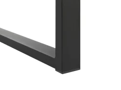 Discount Beliani 8-Istuttava Ulkoruokailuryhma Alumiini Musta/Harmaa Valcanetto/Busseto