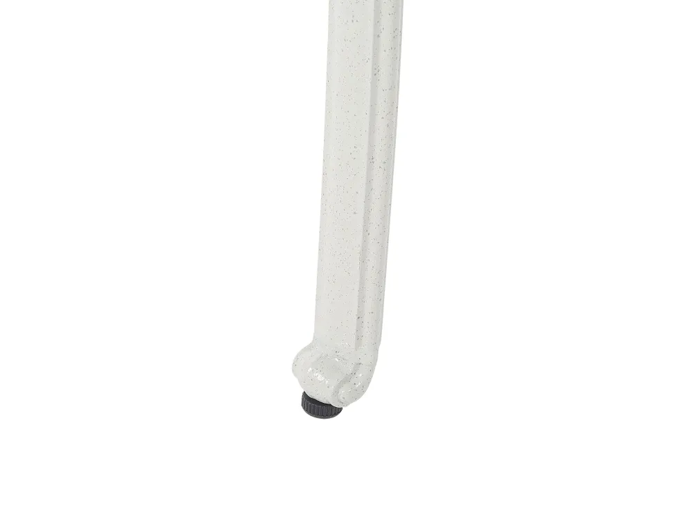 Ulkokalusteet<Beliani 4-Istuttava Ulkoruokailuryhma Alumiini Valkoinen Ancona