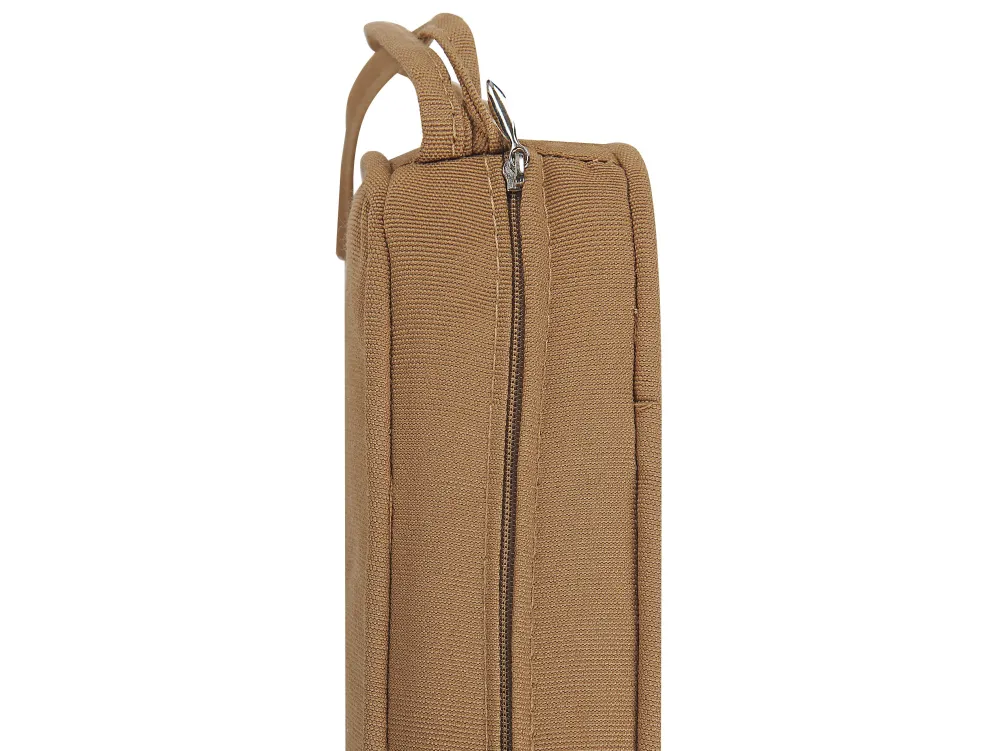 Ulkokalusteet<Beliani 4-Istuttava Ulkoruokailuryhma Aurinkovarjolla Alumiini Tummanruskea Salento