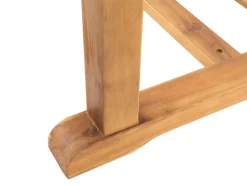 Cheap Beliani 8-Istuttava Ulkoruokailuryhma Aurinkovarjolla Akasiapuu Harmaa Maui