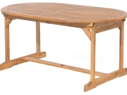 Cheap Beliani 8-Istuttava Ulkoruokailuryhma Aurinkovarjolla Akasiapuu Harmaa Maui