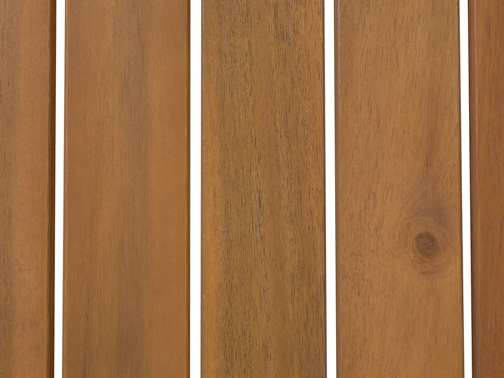 Ulkokalusteet<Beliani 2-Istuttava Ulkosohva Akasiapuu Ruskeanharmaa Trani