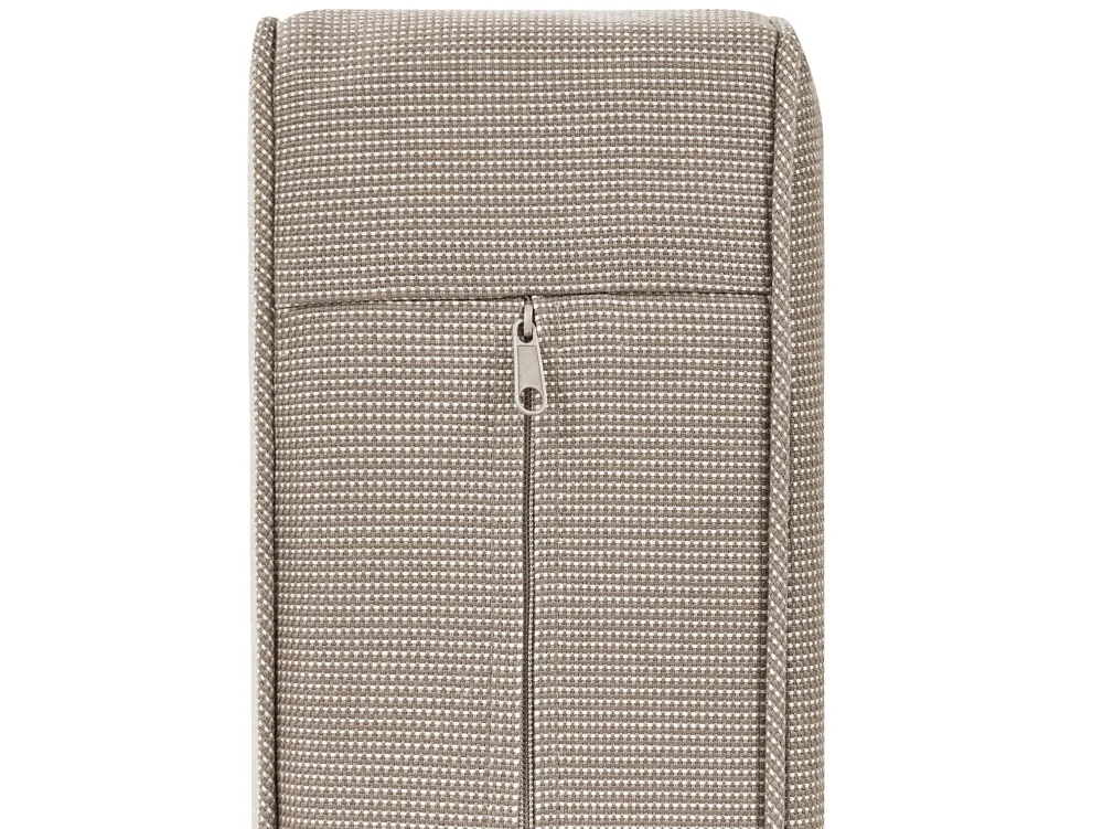 Clearance Beliani 3-Istuttava Ulkosohva Akasiapuu Ruskeanharmaa Trani