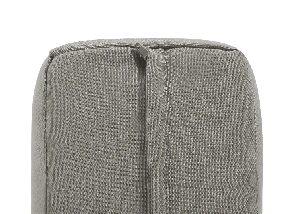 Store Beliani 2-Istuttava Ulkosohva Alumiini Tummanharmaa Salerno