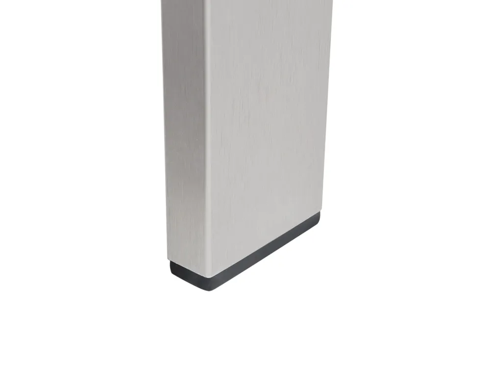 Store Beliani 2-Istuttava Ulkosohva Alumiini Tummanharmaa Salerno