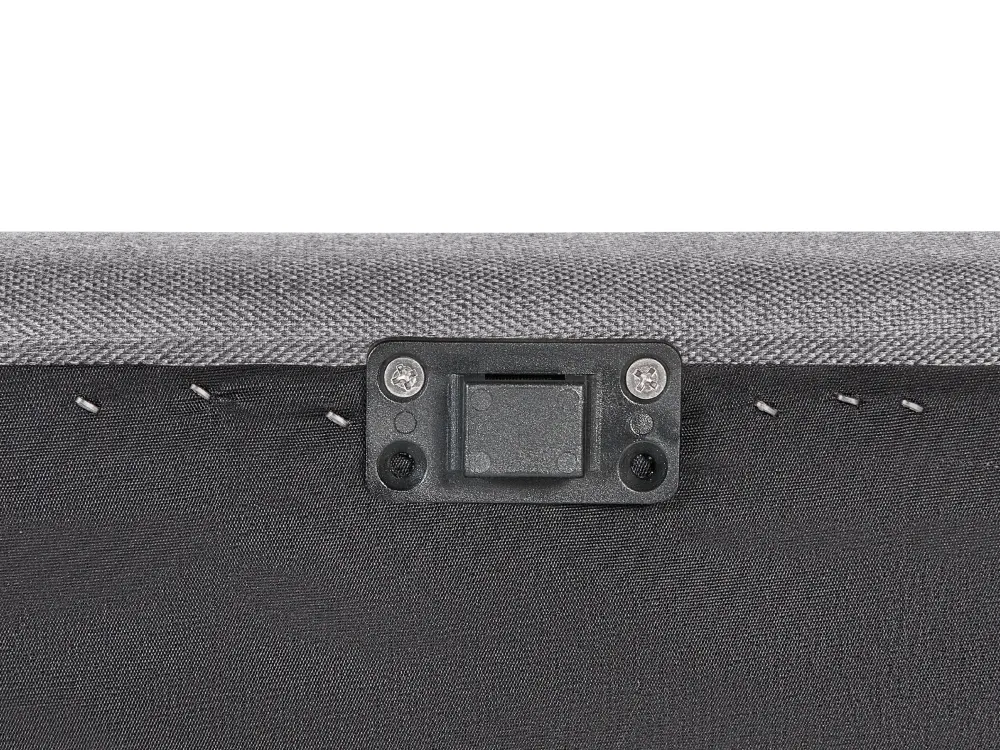 Ulkokalusteet<Beliani 3-Istuttava Ulkosohva Kangas Vasenk. Harmaa Loretello