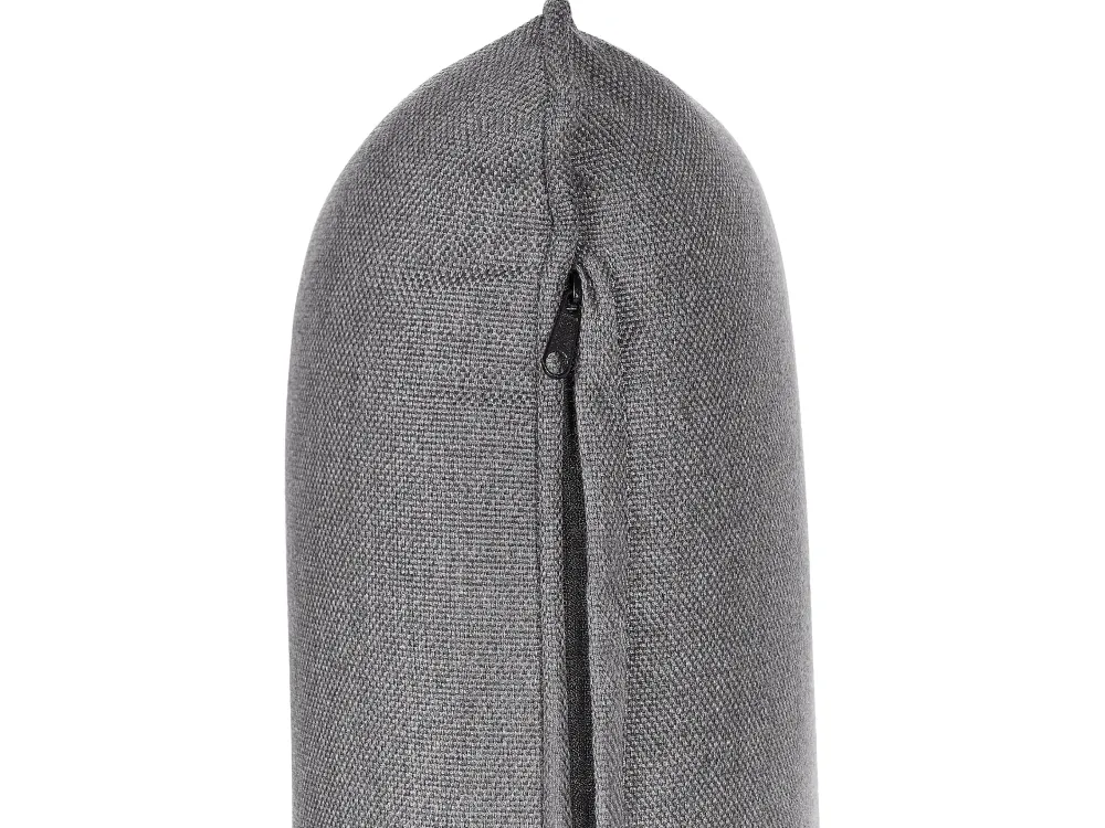 Ulkokalusteet<Beliani 3-Istuttava Ulkosohva Kangas Vasenk. Harmaa Loretello