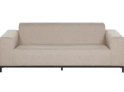Ulkokalusteet<Beliani 3-Istuttava Ulkosohva Kangas Beige/Musta Rovigo