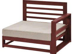 Best Beliani 2-Istuttava Ulkosohva Sertifioitu Akaasia Mahonginruskea Timor Ii