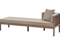 Ulkokalusteet<Beliani 7-Istuttava Ulkosohvaryhma Sertifioitu Akaasia Tumma Puu Pataja