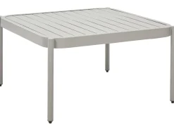 Discount Beliani 2-Istuttava Ulkosohvaryhma Alumiini Vaaleanharmaa Terracina