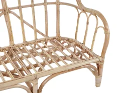 Ulkokalusteet<Beliani 4-Istuttava Ulkosohvaryhma Rottinki Luonnonvari Brindisi