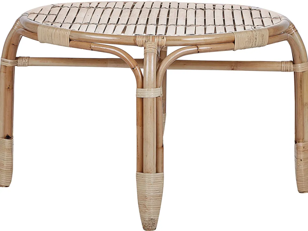 Ulkokalusteet<Beliani 4-Istuttava Ulkosohvaryhma Rottinki Luonnonvari Brindisi