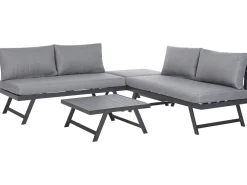 Ulkokalusteet<Beliani 5-Istuttava Ulkosohvaryhma Alumiini Harmaa Coccorino