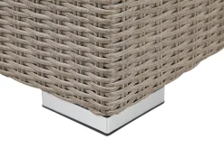 Online Beliani 6-Istuttava Ulkosohvaryhma Polyrottinki Vasenk. Ruskeanharmaa Contare