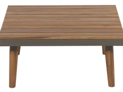 Discount Beliani 5-Istuttava Ulkosohvaryhma Akasiapuu Harmaa Corato