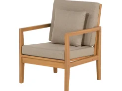 Ulkokalusteet<Beliani 7-Istuttava Ulkosohvaryhma Sertifioitu Akaasia Vaalea Puu Pataja