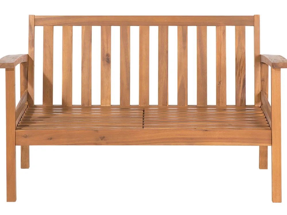 Clearance Beliani 4-Istuttava Ulkosohvaryhma Akaasia Vaalea Puu Manila