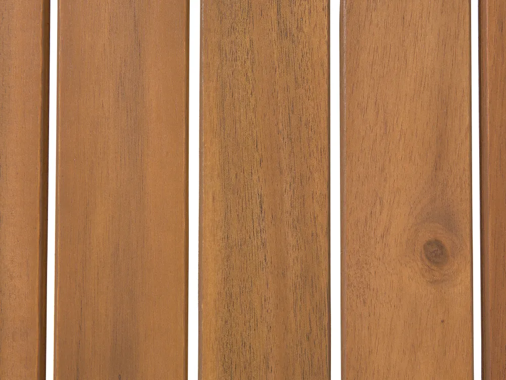 Clearance Beliani 4-Istuttava Ulkosohvaryhma Akaasia Vaalea Puu Manila