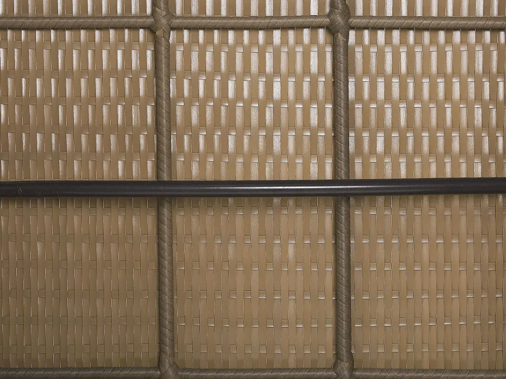 Ulkokalusteet<Beliani 5-Istuttava Ulkosohvaryhma Polyrottinki Valkoinen Belluno