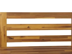 Ulkokalusteet<Beliani 5-Istuttava Ulkosohvaryhma Akasiapuu Vasenk. Valkoinen Marettimo