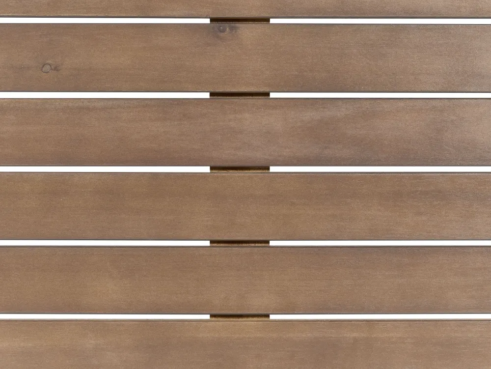 Shop Beliani 4-Istuttava Ulkosohvaryhma Akaasia Tumma Puu Manila