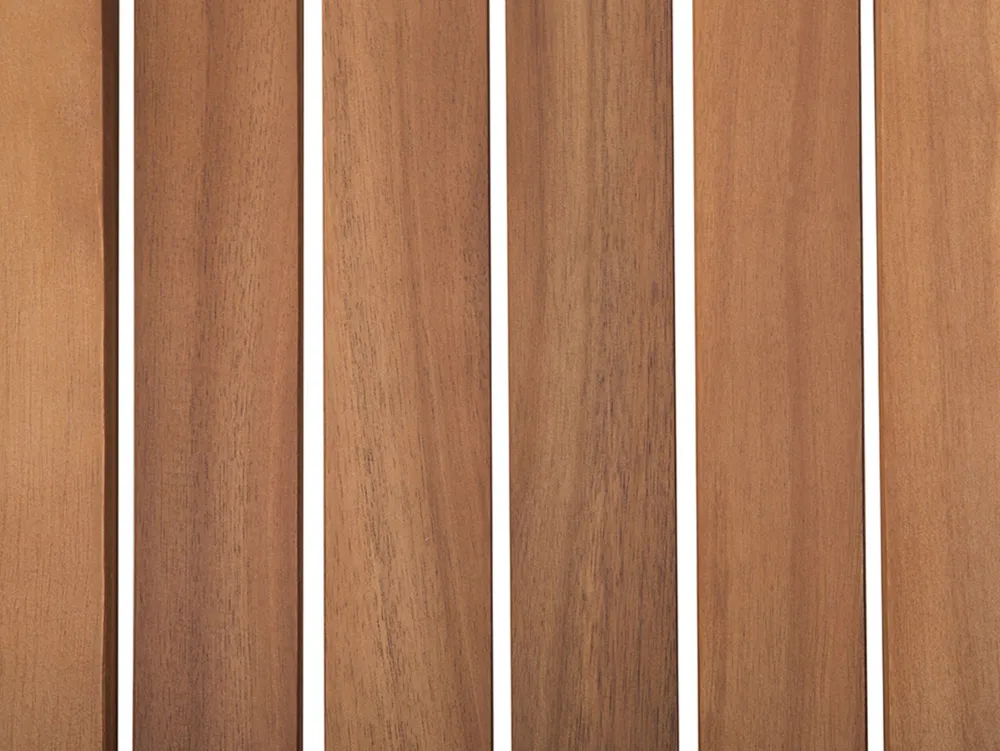 Ulkokalusteet<Beliani 4-Istuttava Ulkosohvaryhma Akasiapuu Valkoinen Bermuda