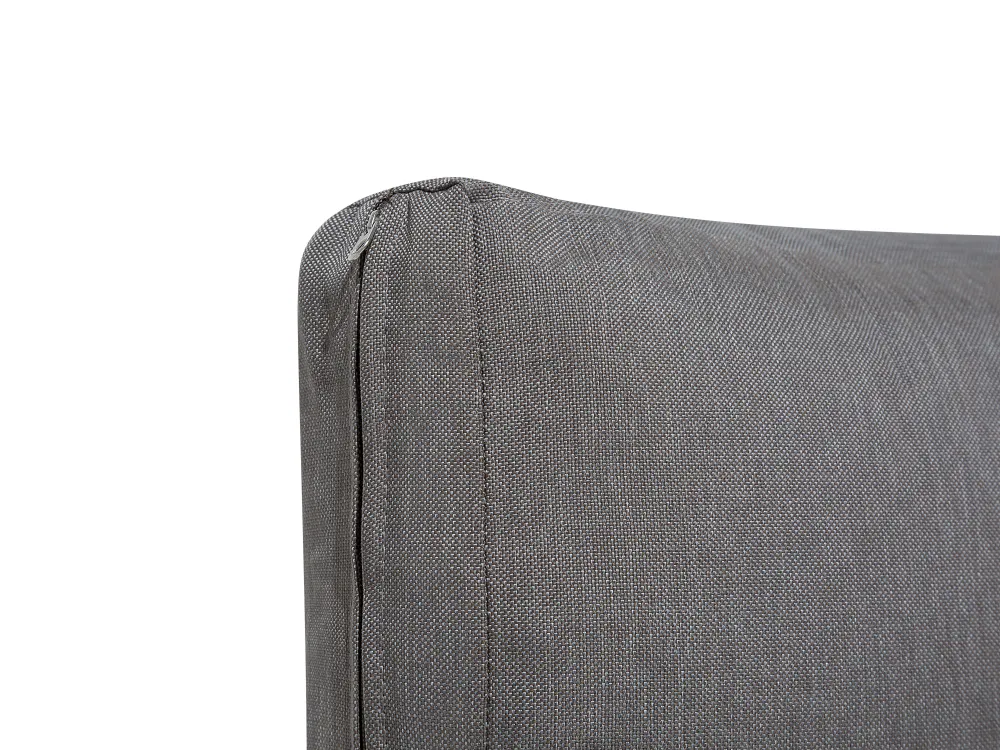 Ulkokalusteet<Beliani 5-Istuttava Ulkosohvaryhma Polyrottinki Harmaa Lanciano