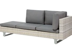 Ulkokalusteet<Beliani 5-Istuttava Ulkosohvaryhma Polyrottinki Harmaa Lanciano
