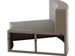 Sale Beliani 9-Istuttava Ulkosohvaryhma Polyrottinki Ruskea Severo