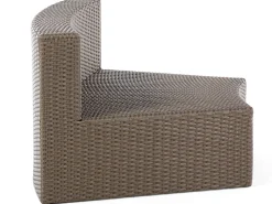 Sale Beliani 9-Istuttava Ulkosohvaryhma Polyrottinki Ruskea Severo