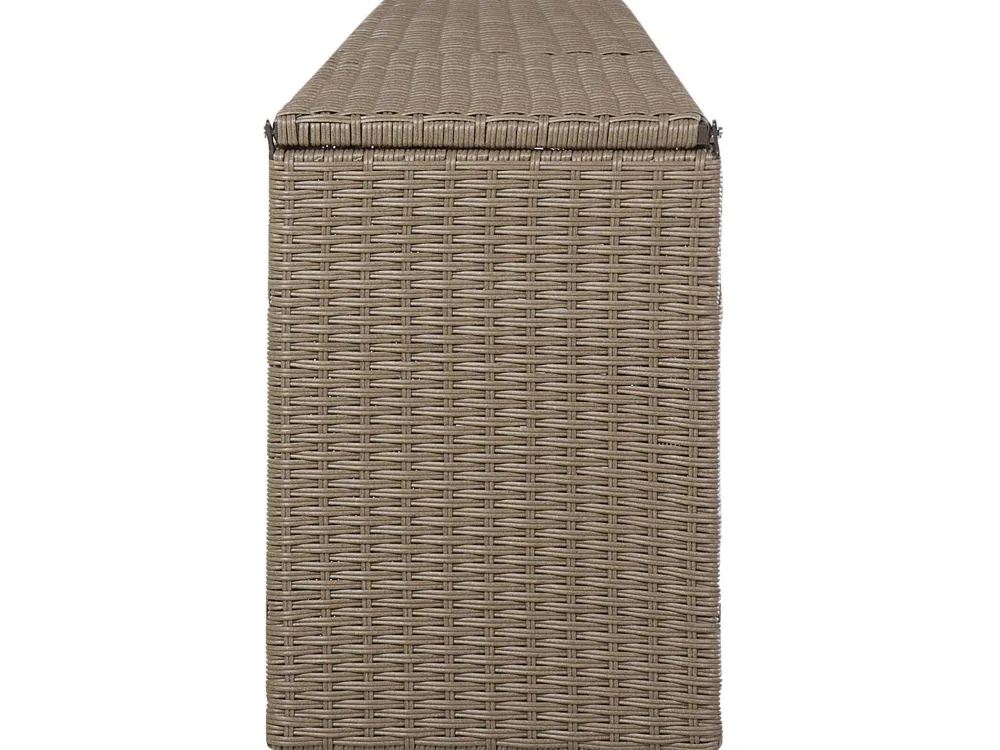 Sale Beliani 9-Istuttava Ulkosohvaryhma Polyrottinki Ruskea Severo